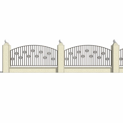 Wall fence