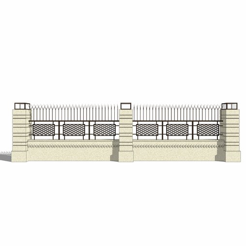 Wall fence