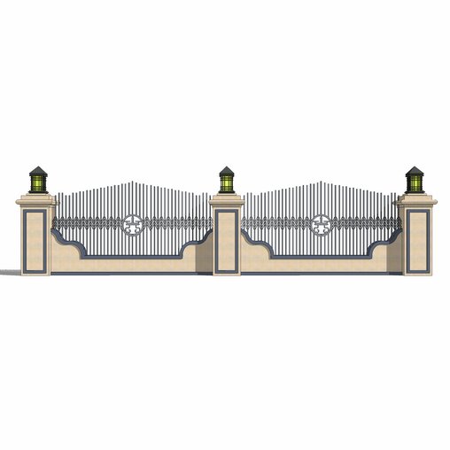 Wall fence
