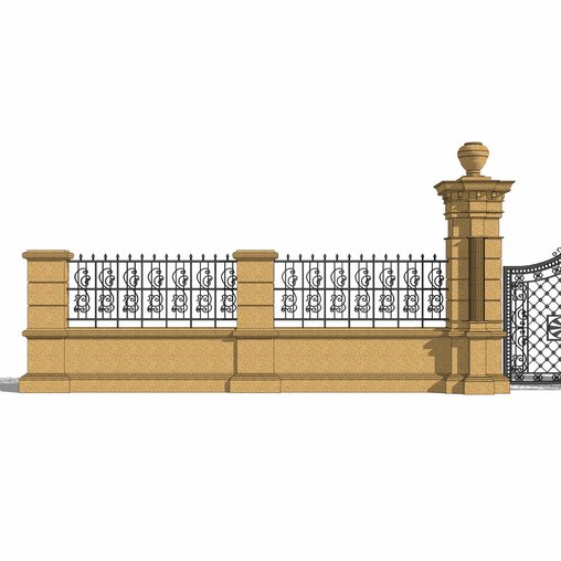 Wall fence