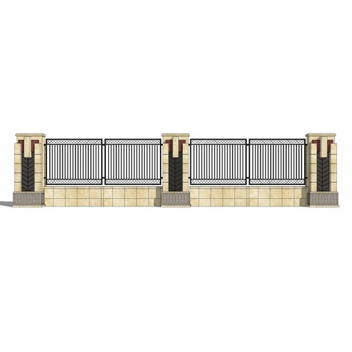 Wall fence