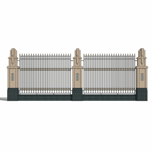 Wall fence
