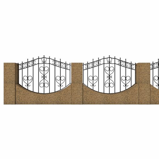 Wall fence