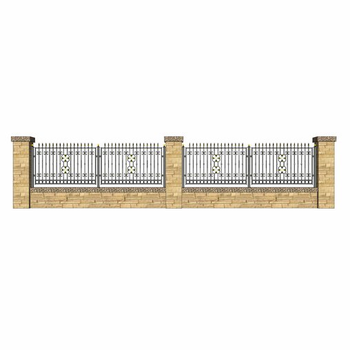 Wall fence