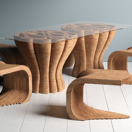 parametic Dining table