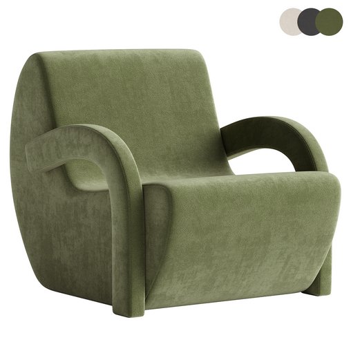 ARMCHAIR CARACOLE LEO