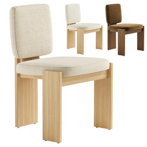 Mats Three Legged Dining Chair