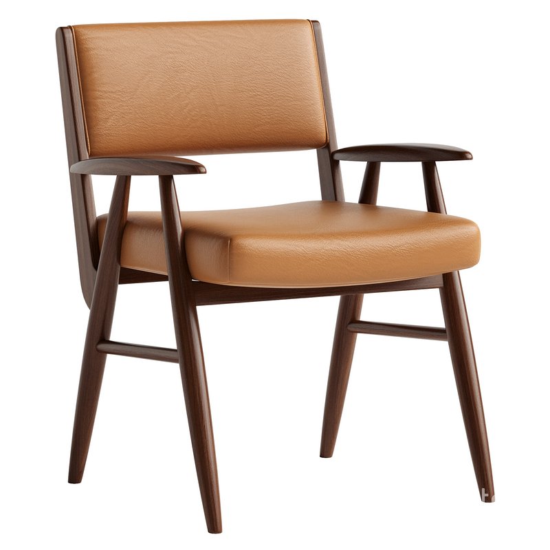 Papile Hasselt Ebony Dining Armchair