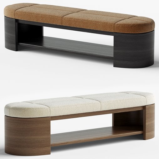 Abrigo Leather Bench