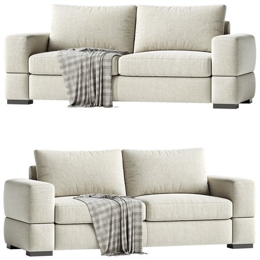 MARQUEZ modular sofa 3d model Download  Buy 3dbrute