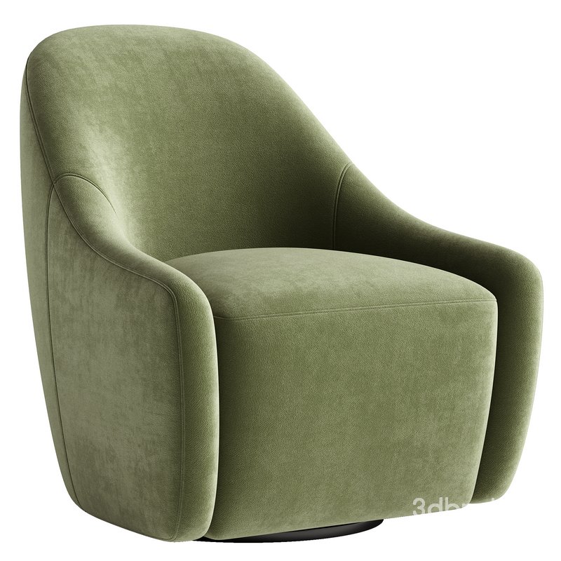 LEVI SWIVEL CHAIR-KNOLL SAND