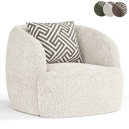 Cb2 gwyneth store boucle chair