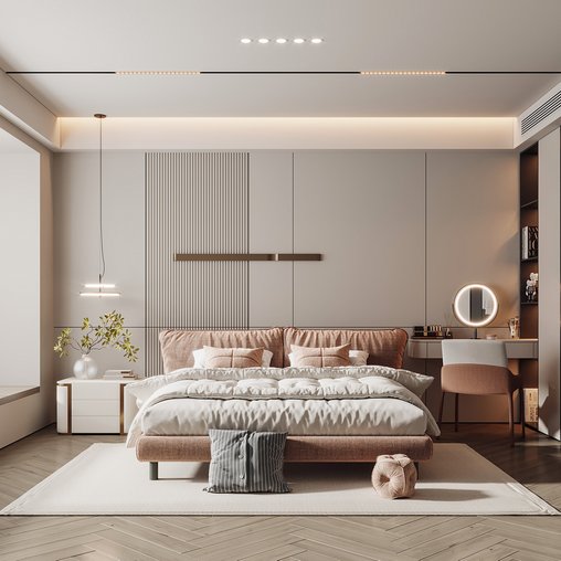 Modern bedroom