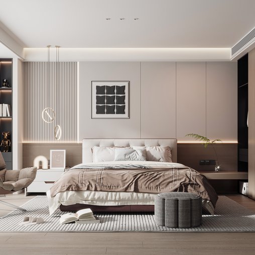 Modern bedroom