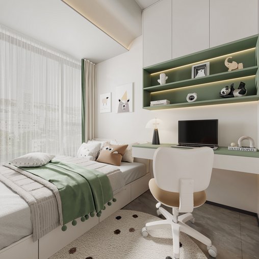 Modern bedroom