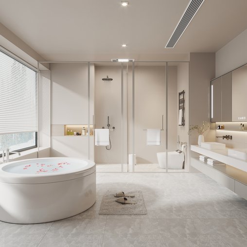 Modern bathroom