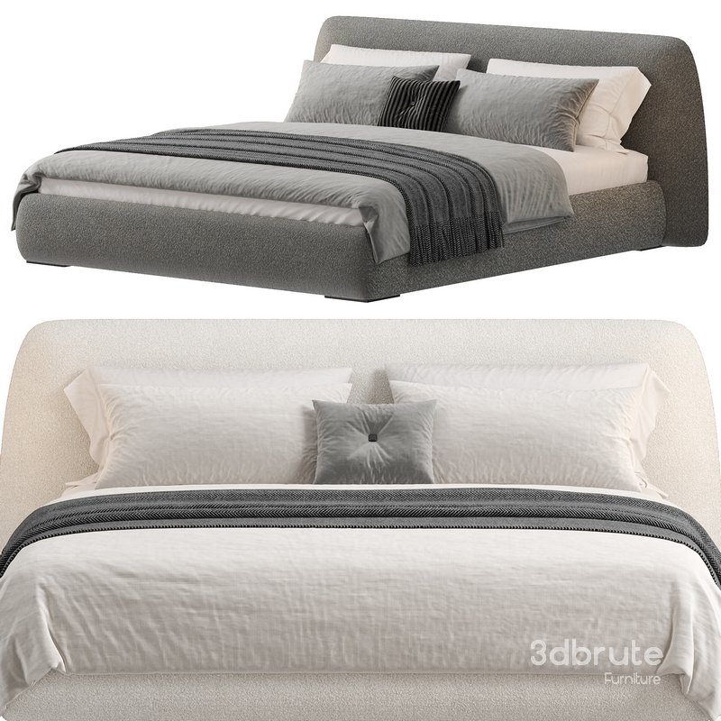 Bed Boca Slimbed 3d model Buy Download 3dbrute