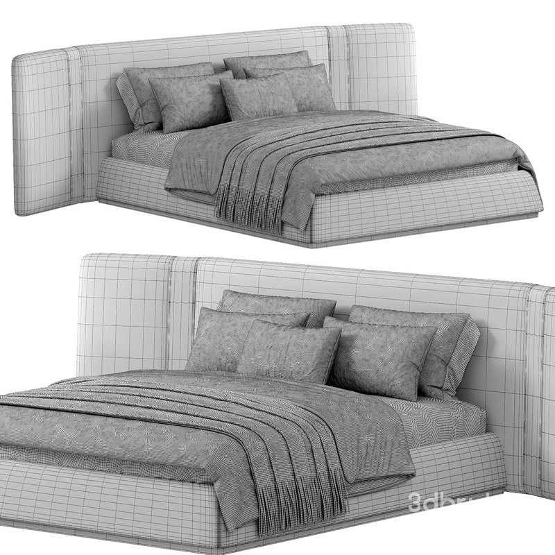 MORRISON BED - 3dbrute : 3dmodel furniture and decor