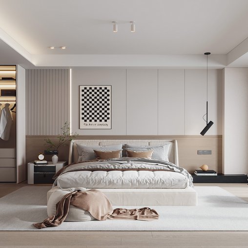 Modern bedroom