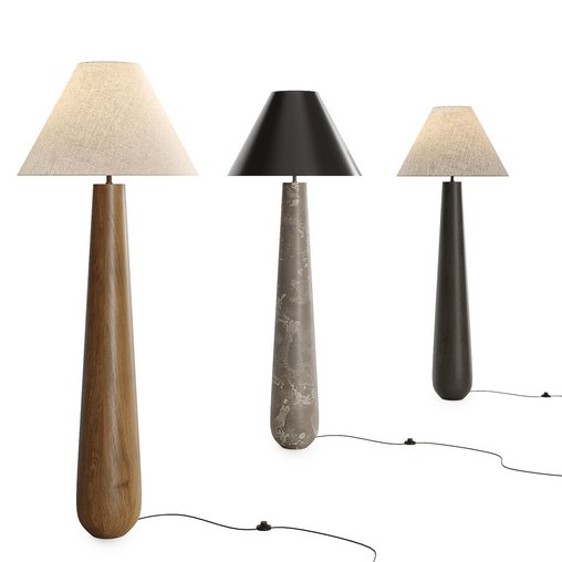 polar floor lamp