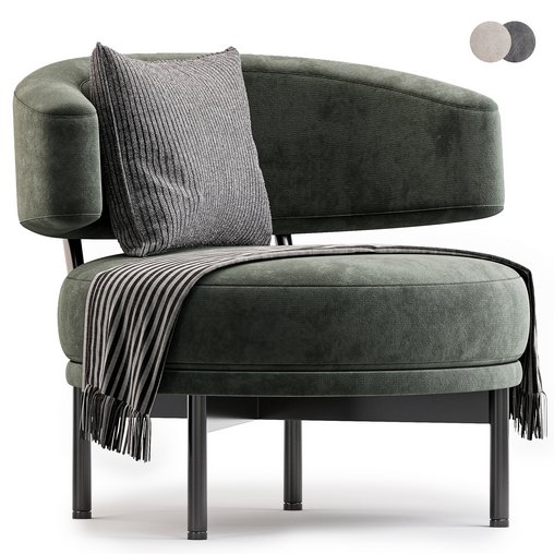 Neuilly Lounge armchair by Bonaldo