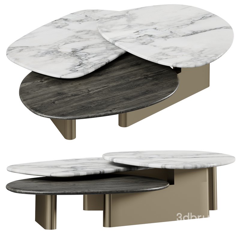 CALLISTO MIX WOOD Table 3d model Buy Download 3dbrute