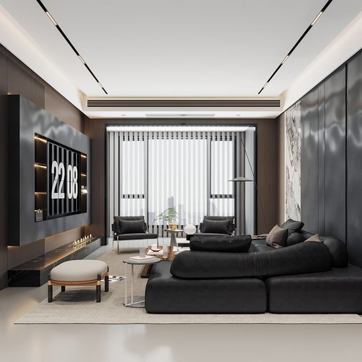 Modern living room