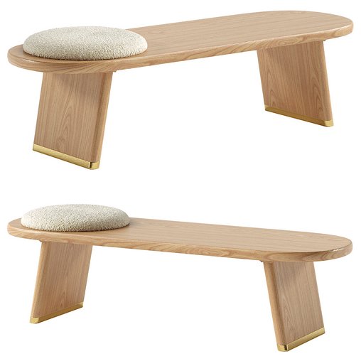 Wilder Wooden Accent Bench