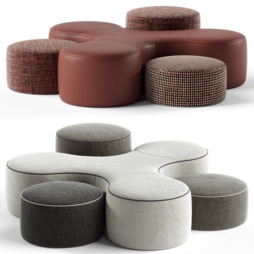 Blow pouffe