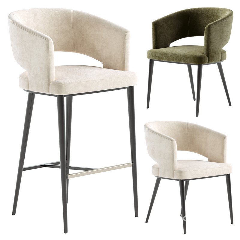 Circa Barstool & Circa Dining Chair