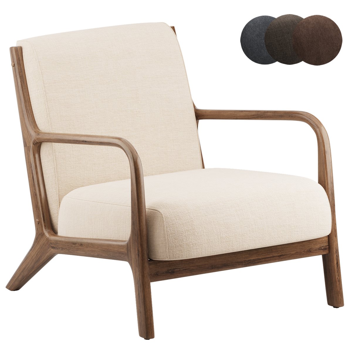 Rodney Wood Arm Chair Threshold