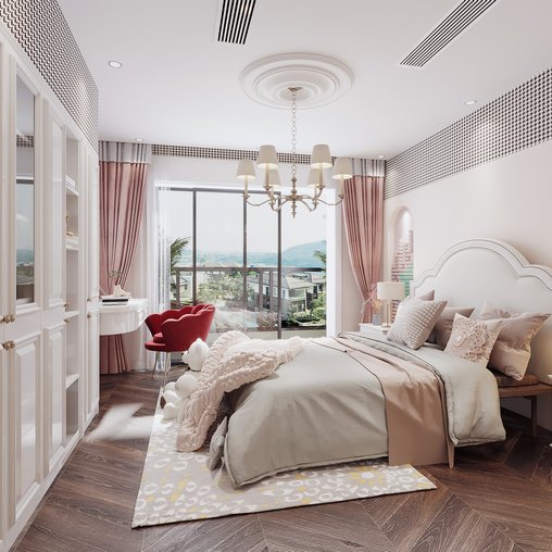 Modern bedroom