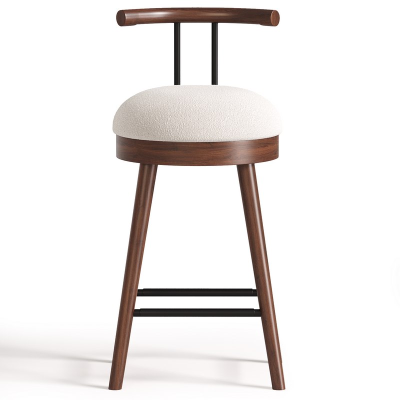 Plaza Counter Stool 3d model Buy Download 3dbrute