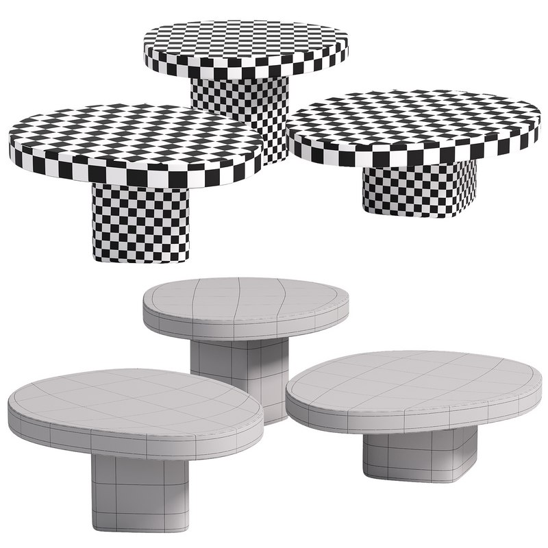 Table Version Model Version Balance 2.2 Coffee Tables - 3dbrute : 3dmodel furniture and decor