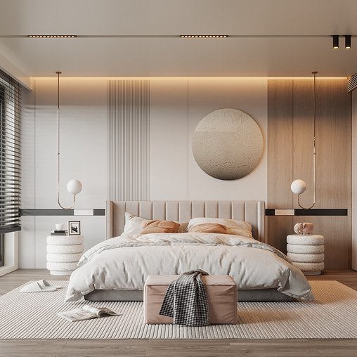 Modern bedroom