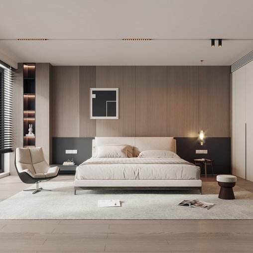 Modern bedroom