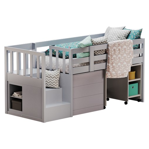 Neutron Mid Sleeper Bed