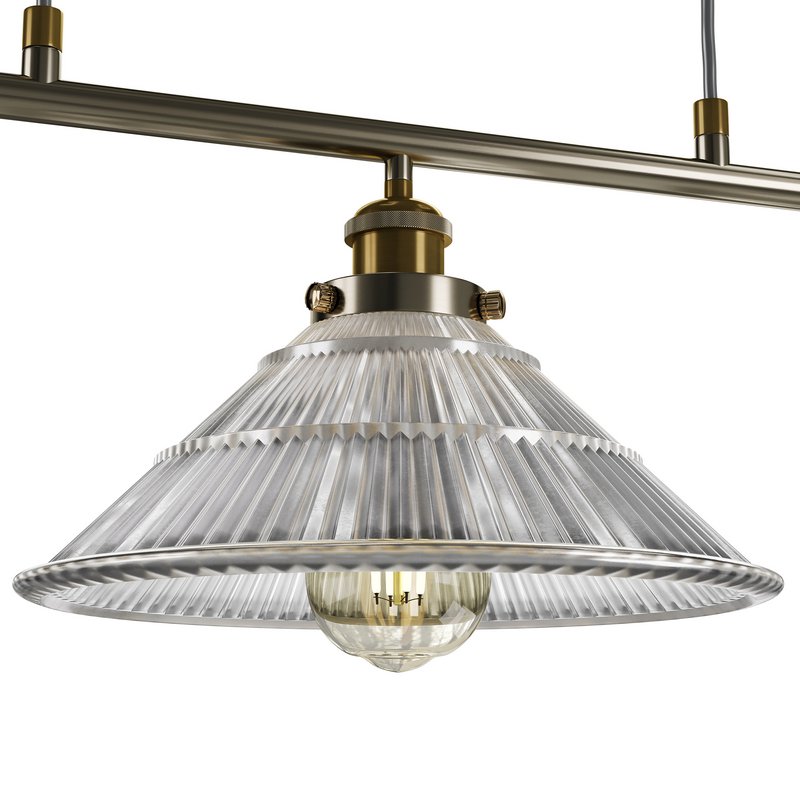 Logan 3 Light Diner Ceiling Fitting 3d model Buy Download 3dbrute