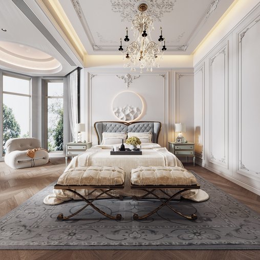 Modern bedroom