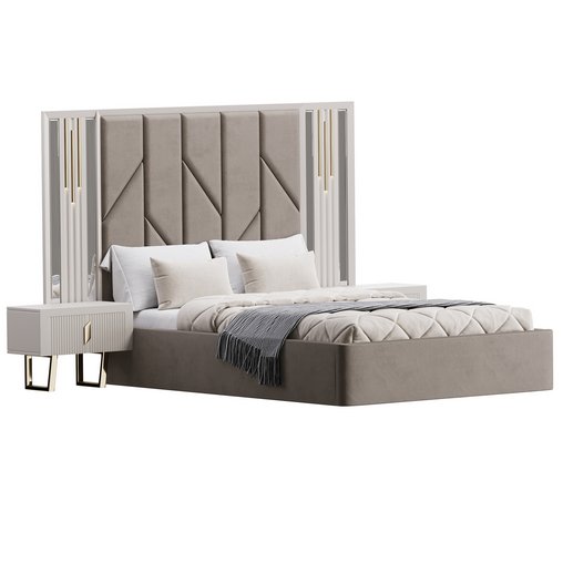 SHIMMY BEDROOM SET bed