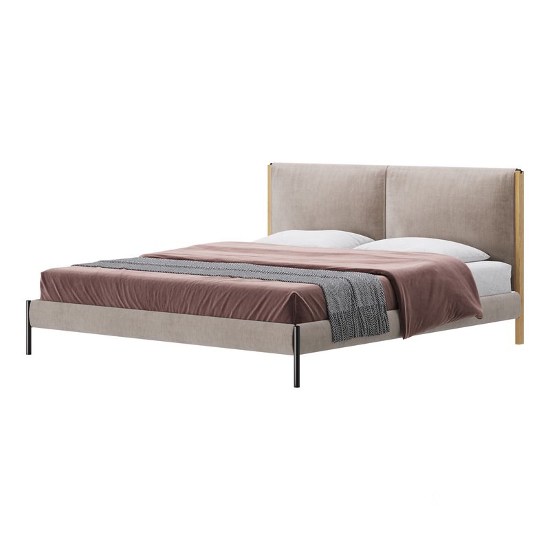 Zanotta RICORDI bed 3d model Buy Download 3dbrute