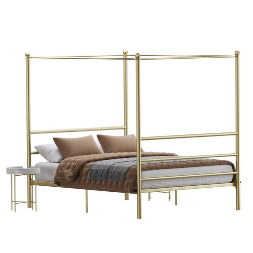 Mainstays Metal Canopy bed