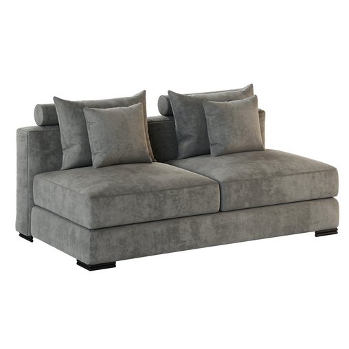 Clifford 2 Seater Sofa 3d model Download  Buy 3dbrute