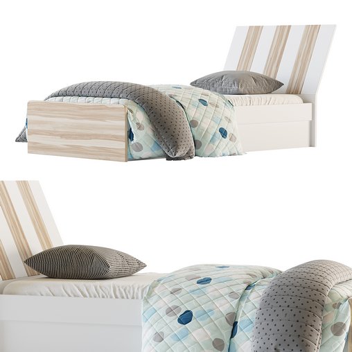 Bed Tomy Niki Lucas Oak A11