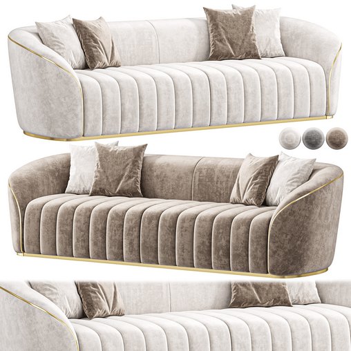 Edmont Sofa By Cazarina