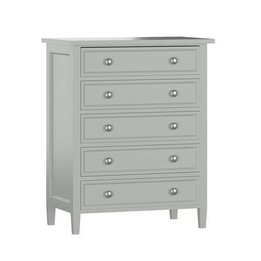 Harbor Grey 5-Drawer Chest