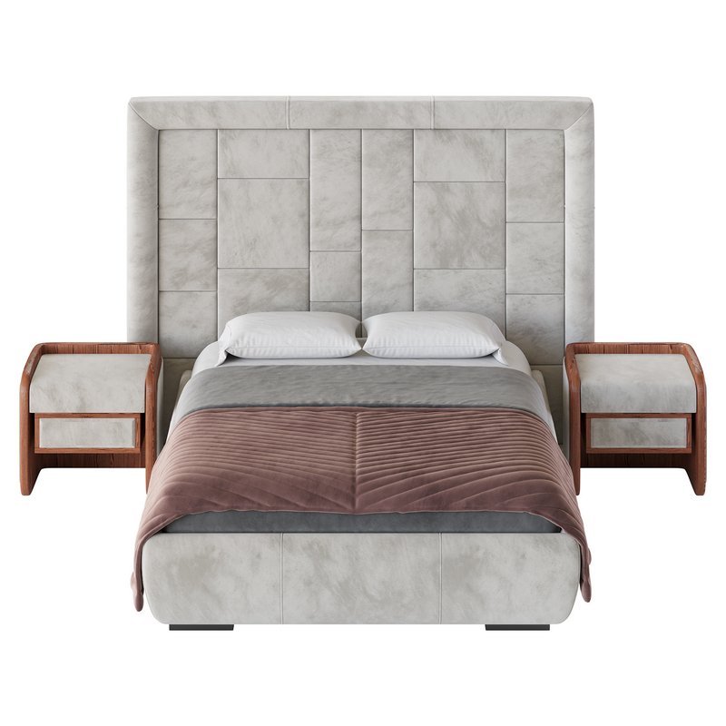 Fly Grace Bed 3d model Buy Download 3dbrute