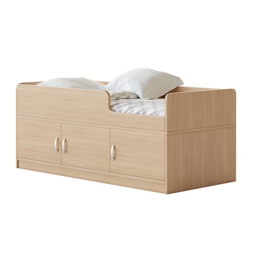 Barry bed with compartment