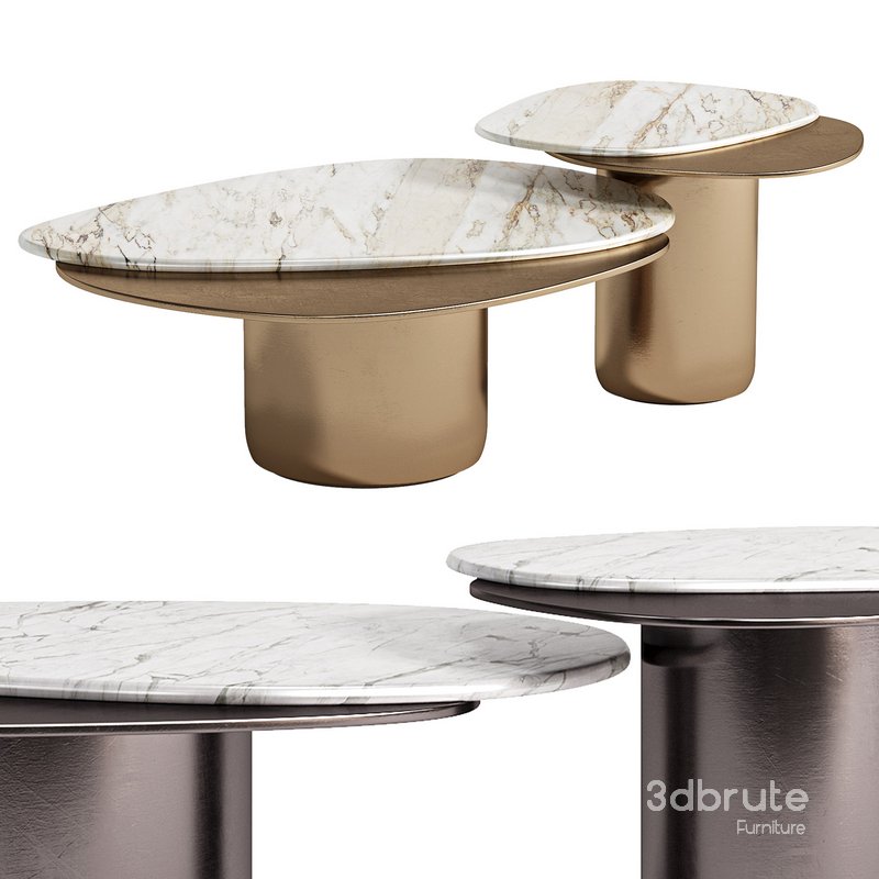 Natuzzi Italia Splash Coffee Table