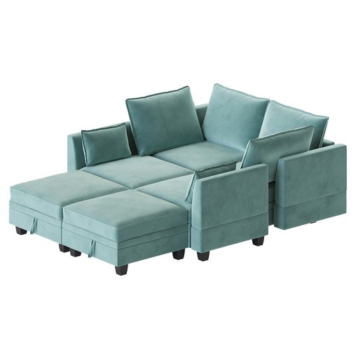 Sectional Sofa Convertible Sofa Bed 2